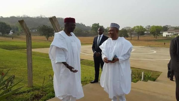  Photos Of Presidential Aides Waiting To Receive President Buhari In Abuja