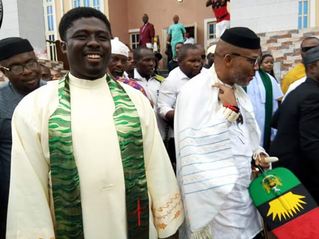What I Told Nnamdi Kanu At Our Closed-Door Meeting That Will Solve Biafra Problem Forever – Catholic Priest, Obidimma Reveals