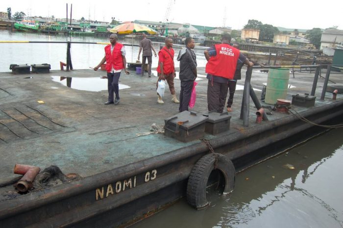 EFCC Parades 13 Oil Thieves In Port Harcourt-Details