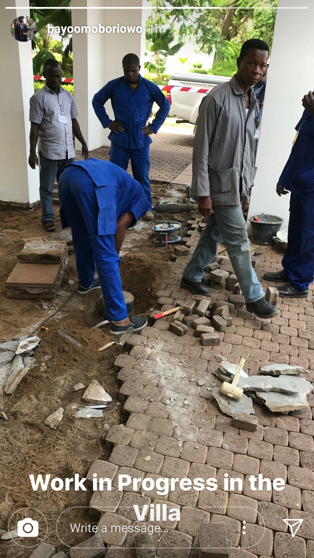 Rodents Attack: Photos From The Ongoing Renovation Of The Presidential Villa