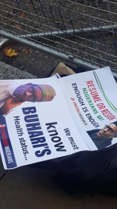 Nigerians Granted Permission To Protest At Abuja House, U.K Police Prepares [Photos]