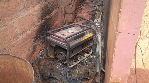 Serious Tension Coming From Enugu As Suspected IPOB Members Set Mosque Ablaze [Photos]