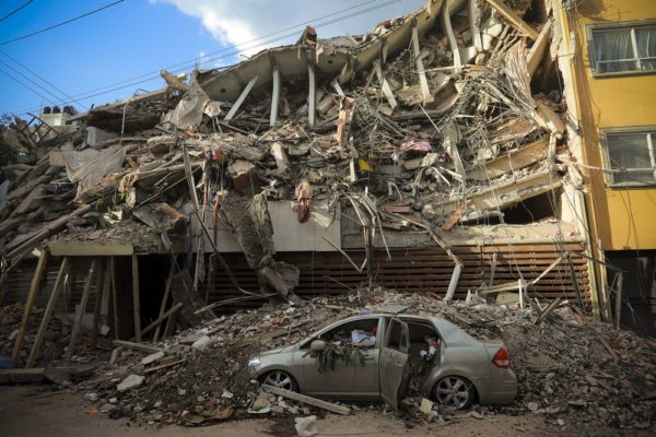 Photos From The Aftermath Of Mexico Earthquake That Left 217 People Dead