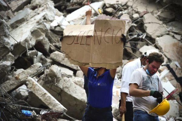 Photos From The Aftermath Of Mexico Earthquake That Left 217 People Dead