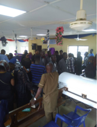 See Heart Breaking Photos From Burial Ceremony Of 2006 GUS Winner, Hector Joberteh As Police Parades Suspects