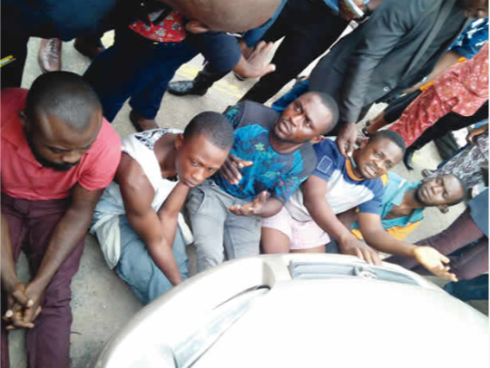 See Heart Breaking Photos From Burial Ceremony Of 2006 GUS Winner, Hector Joberteh As Police Parades Suspects