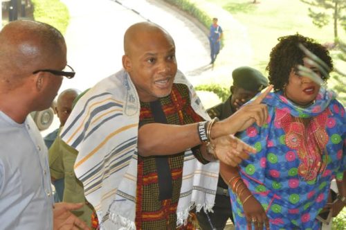 Presidency Tenders Latest Evidence, Reveals That Nnamdi Kanu Is Still In Nigera, Exposes The Senator That Is Hiding Him 