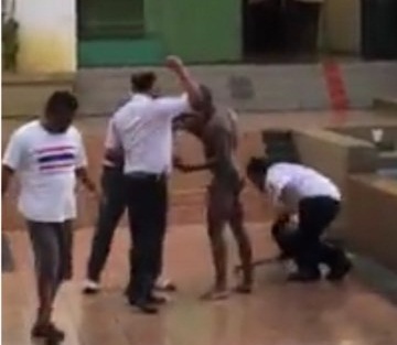 Nigerian In Malaysia Strips Completely N@.Ked, Runs Mad, Shouts I Killed Many People [Photos/Video]
