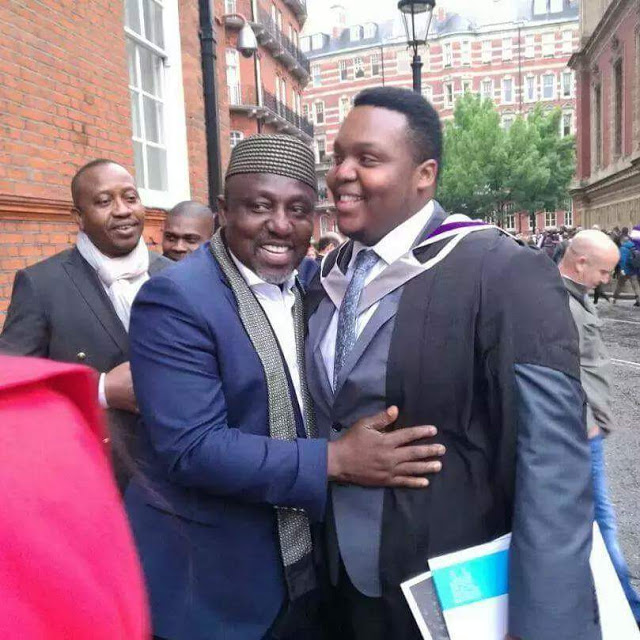 After 48 Hours, Gov. Okorocha Finally Reacts To Reports Of His Son’s Death In UK 