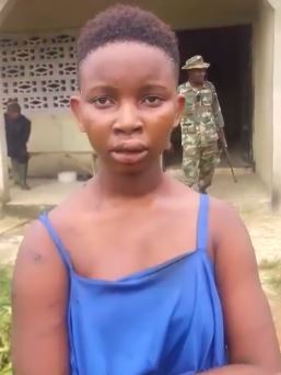 Young Igbo Girl, Chidinma Ihuoma Arrested With Two Human Heads [Video]