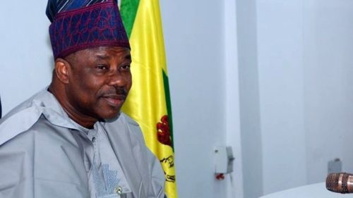 Amosun Shocks the Entire Universe, Reveals How Tinubu Escaped Through the Backdoor During Ogun APC Rally