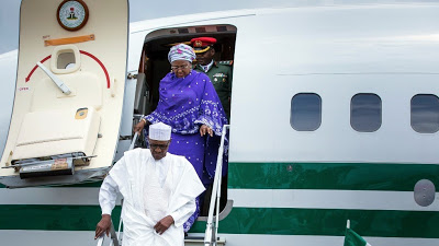 President Buhari Returns From Turkey