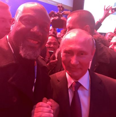 Dino Melaye Spotted With Russian President Putin In Moscow