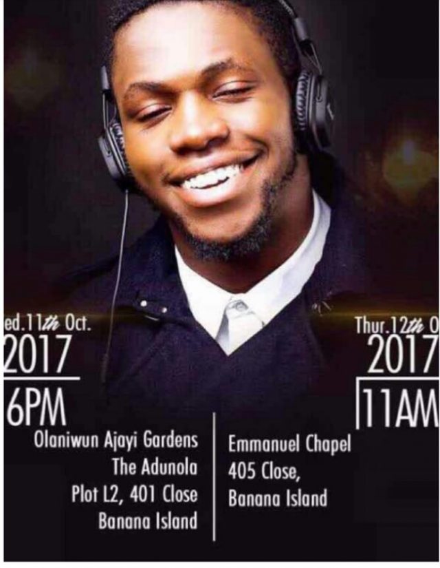 Davido’s Friend, DJ Olu Burial Date Announced 