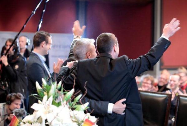  Photos From The Very First Germany’s Gay Marriage