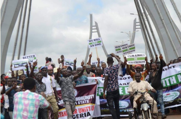 Igbos, House And Yoruba Jointly Rally For One Nigeria In Awka