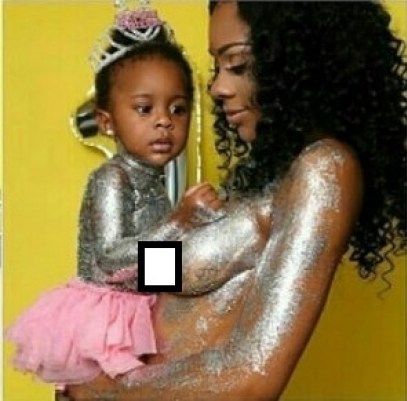 Mother And Daughter Go T0pless, To Celebrate Birthday 