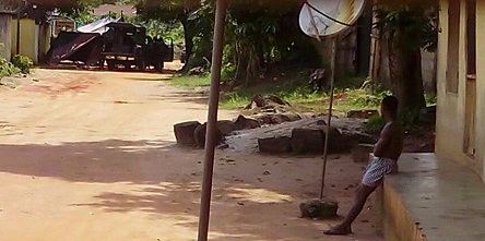 Photos Of How Army Officers/Police Invaded Nnamdi Kanu Home 