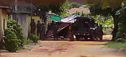 Photos Of How Army Officers/Police Invaded Nnamdi Kanu Home 