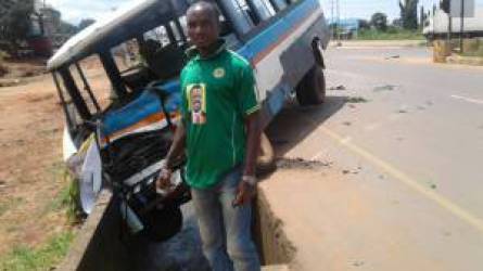 happening right now Team Obiano in fatal accident at Kwatta Junction