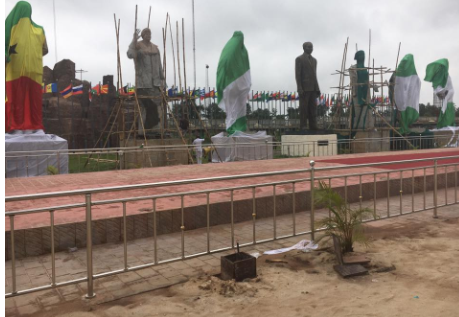 The Statues Of Other African Presidents Erected By Gov. Okorocha In Imo