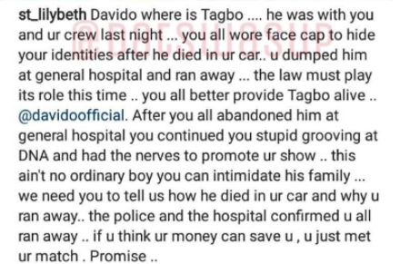 Is Davido Heading To Prison After He Was Accused Of Murder