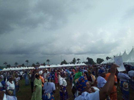 Edo State Stands Still As Virgin Mary Appears During A Catholic Conference
