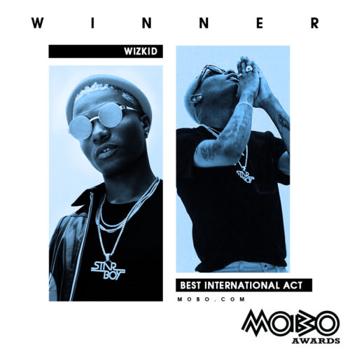 2017 MOBO Awards: Wizkid Becomes The First African Artist To Win “Best International Act"