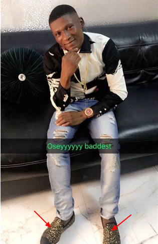 Nigerian male barbie, Bobrisky is really taking care of his gate-man, Jacob and he wants the world to know.