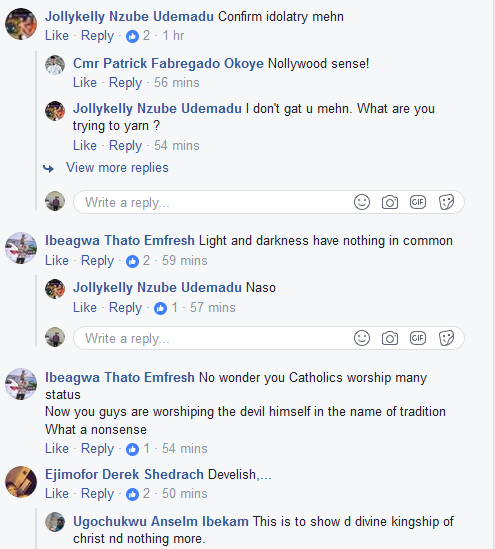 Photos Of A Catholic Priest Celebrating Christ In A Traditional Way Sparks Online Backlash [Photos]