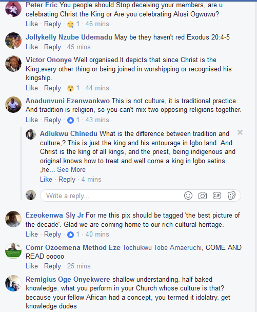 Photos Of A Catholic Priest Celebrating Christ In A Traditional Way Sparks Online Backlash [Photos]