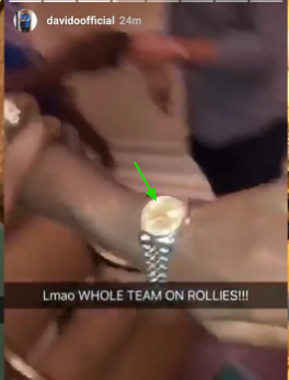 Davido Buys All His Crew A Rolex As He Celebrates His Birthday Tomorrow 