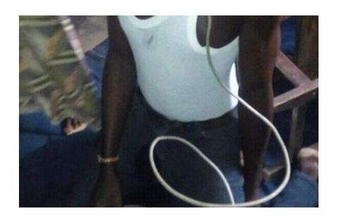 GRAPHIC PHOTOS: Man Commits Suicide In Delta State After His Girlfriend Called Off Their Relationship