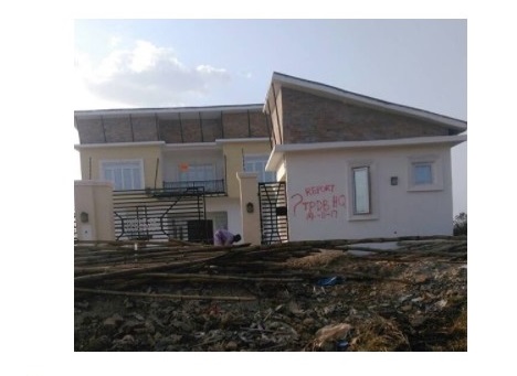 War of Supremacy: Kogi State Government Mark Dino Melaye’s Newly Built Constituency Office For Demolition