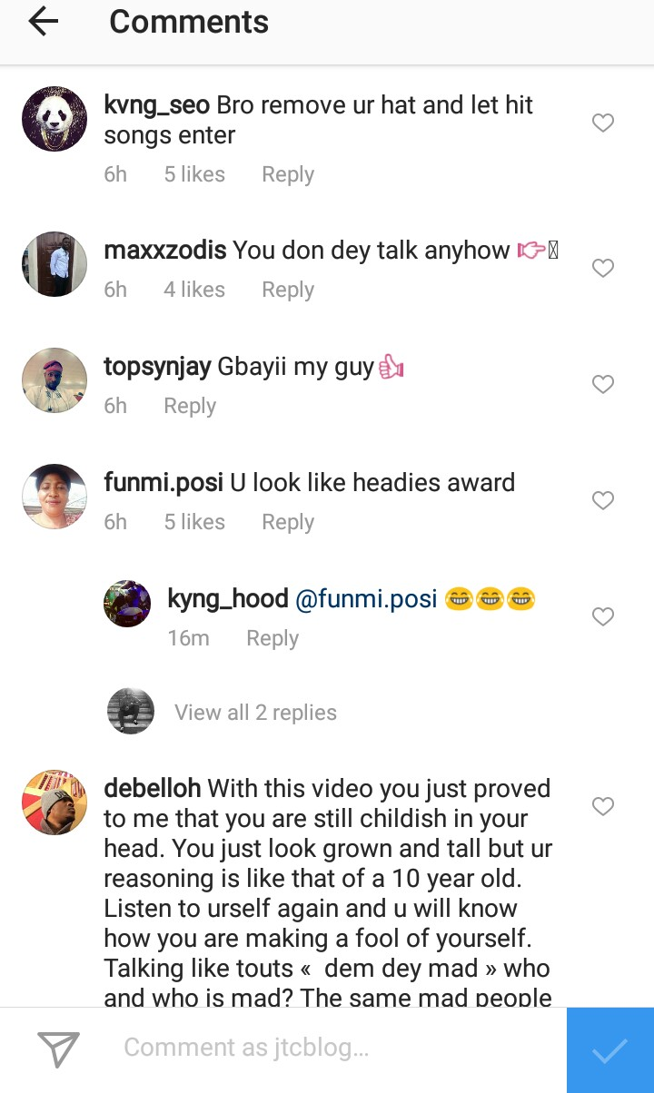 ‘You Look Like Headies Award’ – Woman Tells Efe, As Fans React To His New IG Video [Photos]