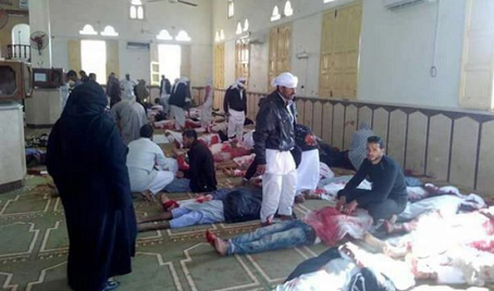 Tears!!!!235 Bodies Recovered from Sufi Mosque, Egypt After Attack [Photos]