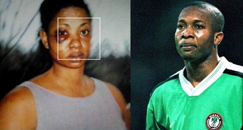 Ex Super Eagles Player lands in hot water, Sued To Court For Brutally Beating His Wife