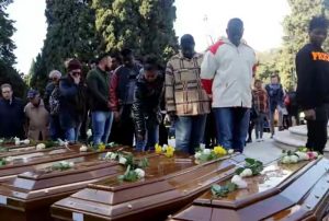 Endless Tears As Italy Buries 26 Nigerian Girls [Photo]