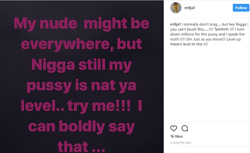 I Turn Down Millions For This P**$sy – Maheeda Rants On Social Media