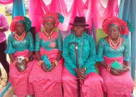 Young Handsome Nigerian Man Marries 3 Wives In Delta State [Photos]
