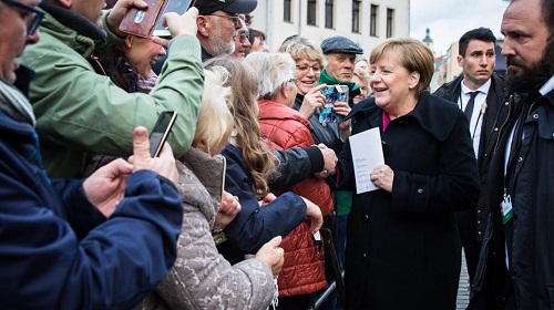 German Chancellor Angela Merkel has been named the world’s most powerful woman for the seventh 
