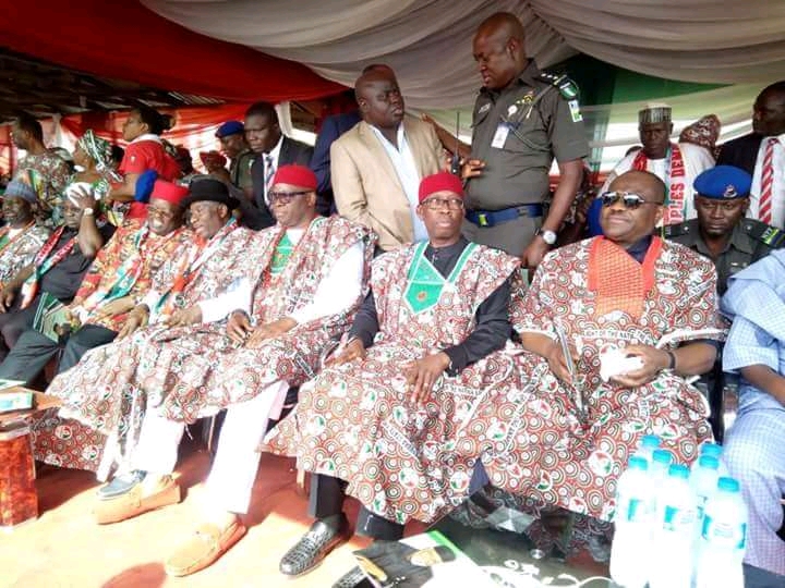 Anambra Election: GEJ, Wike, Fayose, Okowa, Others, All Present As PDP Kick-Off Mega Rally At Onitsha [Photos]