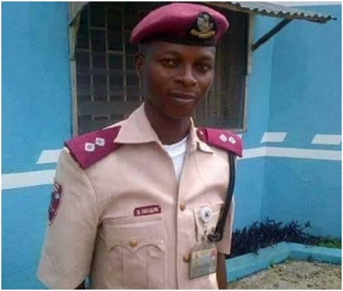  Tears Flows Freely As Road Safety Officer Was Recklessly Crushed To Death By Driver In Ondo