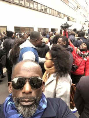 Didier Drogba Leads As Hundreds Protest Against Slave Market [Photos/Video]