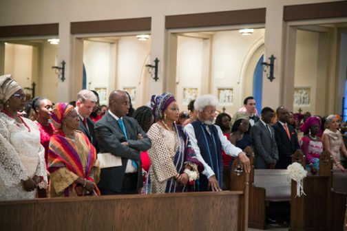 Wole Soyinka Attends Sons’ Wedding In Atlanta Months After Promising To Destroy His U.S Green Card [Photos]