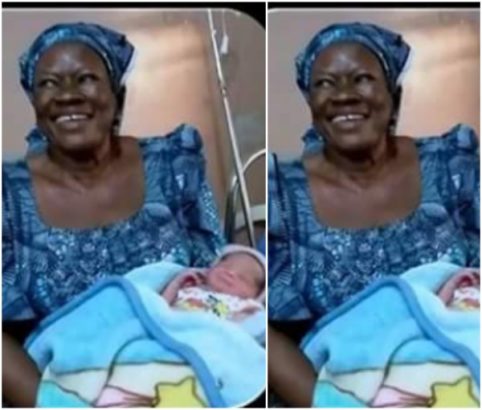 Tears Of Joy As 58-Year-Old Woman Welcomes A Baby Boy In Kogi