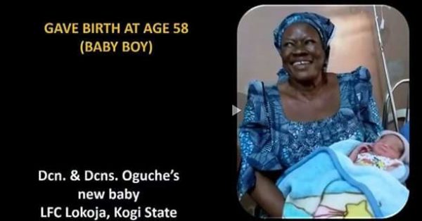 Tears Of Joy As 58-Year-Old Woman Welcomes A Baby Boy In Kogi