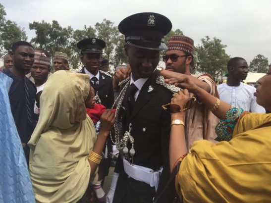 Jubliation In Kano As Emir Of Kano, Sanusi Lamido Sanusi’s First Son Becomes A Policeman [Photos]