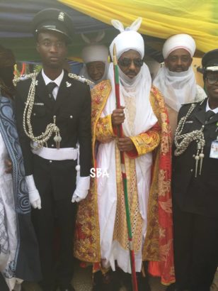 Jubliation In Kano As Emir Of Kano, Sanusi Lamido Sanusi’s First Son Becomes A Policeman [Photos]
