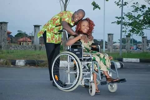 Viral Pre-Wedding Photos Of Physically Challenged Chorister And Her Fiancé [Photos]